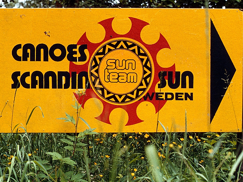 1979_Dia00_B.jpg - Sun Team Station in Grunnerud, unser Ausgangslager für unsere Paddeltouren