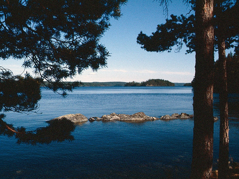 1986_Dia055_B.jpg - 1986, Dalsland, Gebiet: Foxen, Stora Le, Lelång