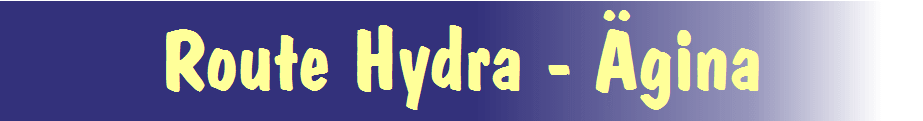 Route Hydra - Ägina