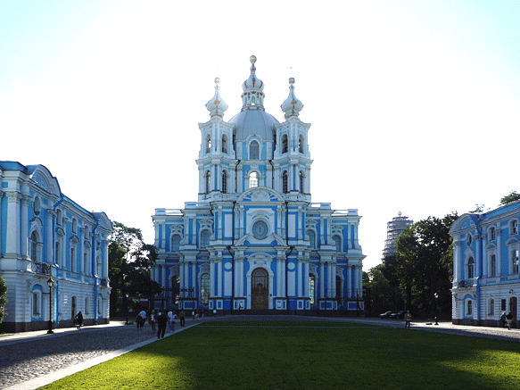 Smolny-Kathedrale in St. Petersburg